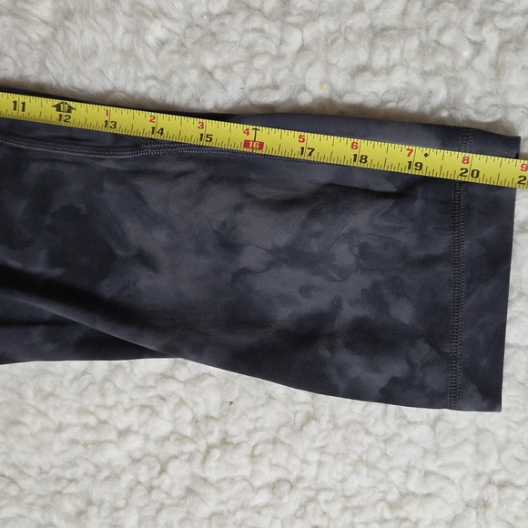 Lululemon Align High-Rise Crop 21" Sz 8 Diamond Dye Grey - Picture 12 of 12